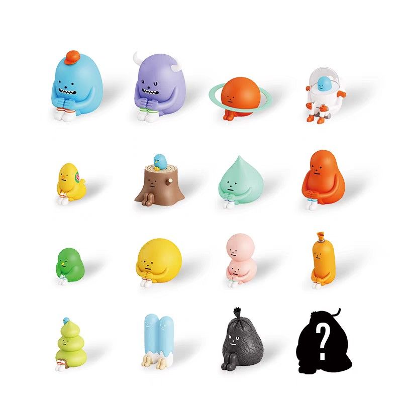 SML STICKY MONSTER LAB] STICKY MONSTER LAB MINI FIGURE SITTING