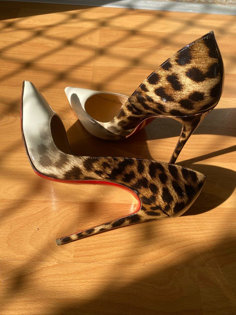 Christian louboutin deals so kate leopard
