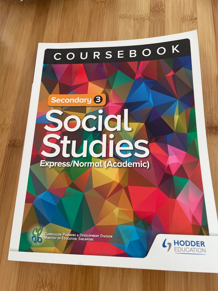 Social Studies Secondary 3 Coursebook, Hobbies & Toys, Books