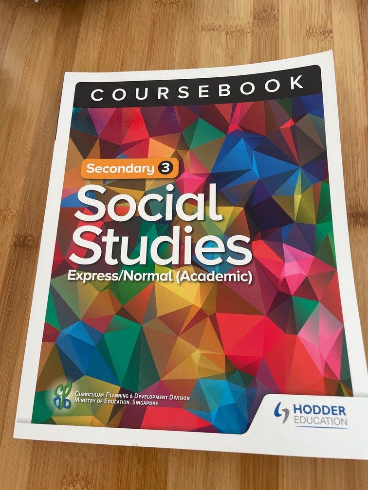 Social Studies Secondary 3 Coursebook, Hobbies & Toys, Books