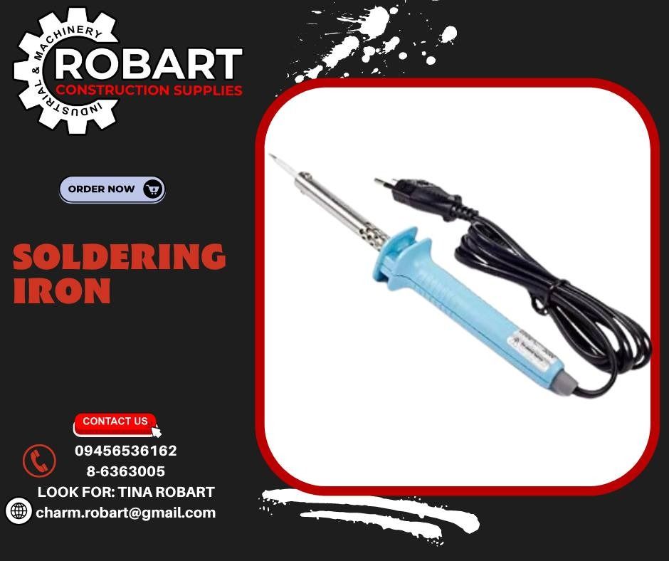 SOLDERING IRON (Category: Construction Tools & Equipment) located in Manila. Submitted by tina.sales (Listing ID 1238686967, Image 1). Description: SOLDERING IRON BRAND: GOOT MODEL KS-30R KS-40R KS-60R KS-100R HP-150 HP-200 HP-300 𝒩𝑜𝓉𝑒: 𝒫𝓇𝒾𝒸𝑒𝓈 𝒶𝓇𝑒 𝓈𝓊𝒷𝒿𝑒𝒸𝓉 𝓉𝑜 𝒸𝒽𝒶𝓃𝑔𝑒 𝓌𝒾𝓉𝒽𝑜𝓊𝓉 𝓅𝓇𝒾𝑜𝓇 𝓃𝑜𝓉𝒾𝒸𝑒 𝓟𝓵𝓮𝓪𝓼𝓮 𝓬𝓪𝓵𝓵 : 𝓣𝓲𝓷𝓪 𝓡𝓸𝓫𝓪𝓻𝓽 09456536162/09683802320/ 8-6363005 𝑹𝑶𝑩𝑨𝑹𝑻 𝑪𝑶𝑵𝑺𝑻𝑹𝑼𝑪𝑻𝑰𝑶�