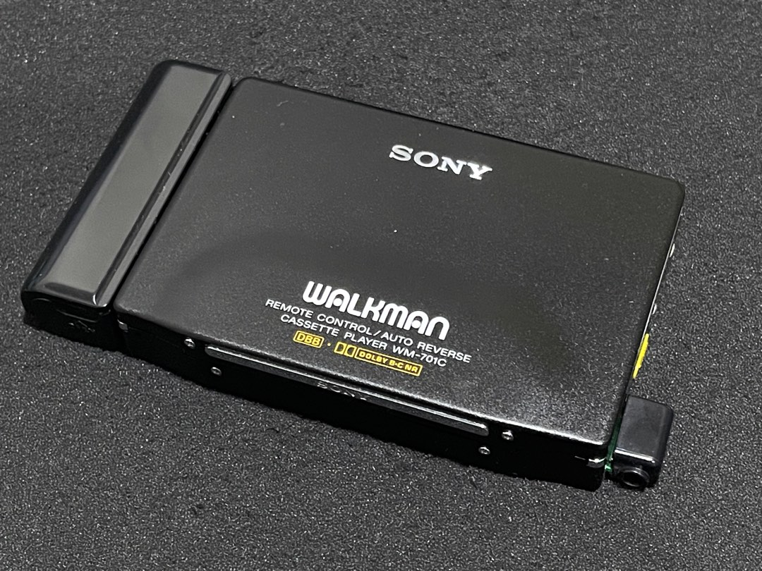 ソニー SONY 【現状/動作品】カセットウォークマン BK WM-701C - オーディオ機器