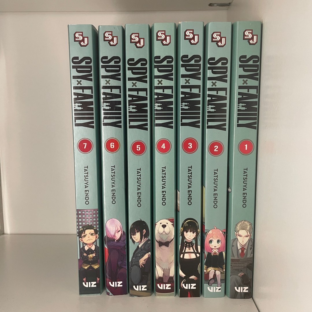 Spy x Family manga volume 1-7, Hobbies & Toys, Books & Magazines