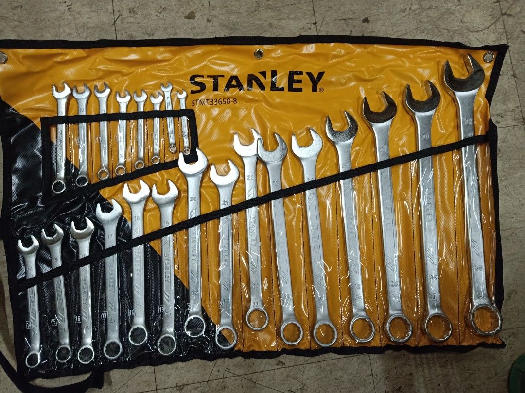 STANLEY COMBINATION WRENCH SET 23 PCS METRIC 632 MM on Carousell
