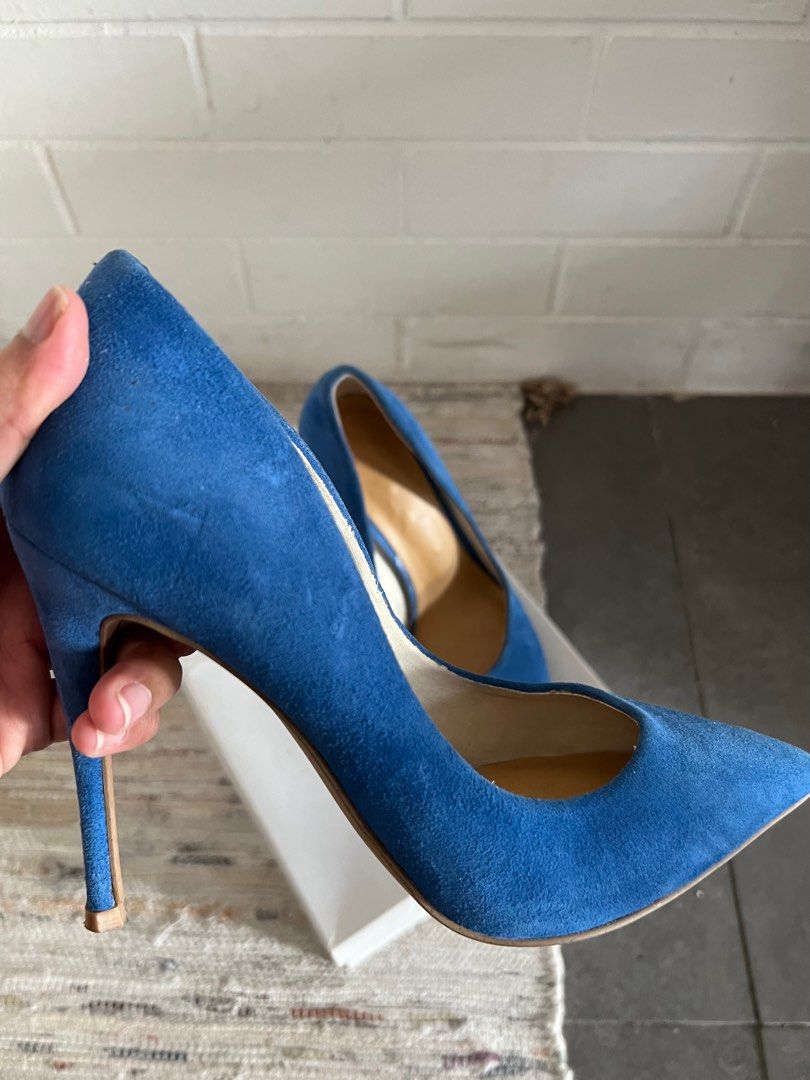 Blue suede outlet steve madden heels