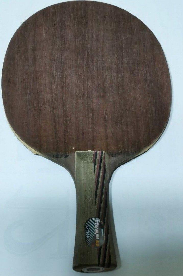 Stiga WRB Titanium 5.4 Table Tennis Bat, Sports Equipment, Sports ...