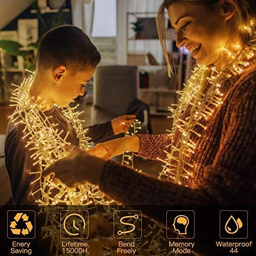 Outdoor fairy lights discount mains powered