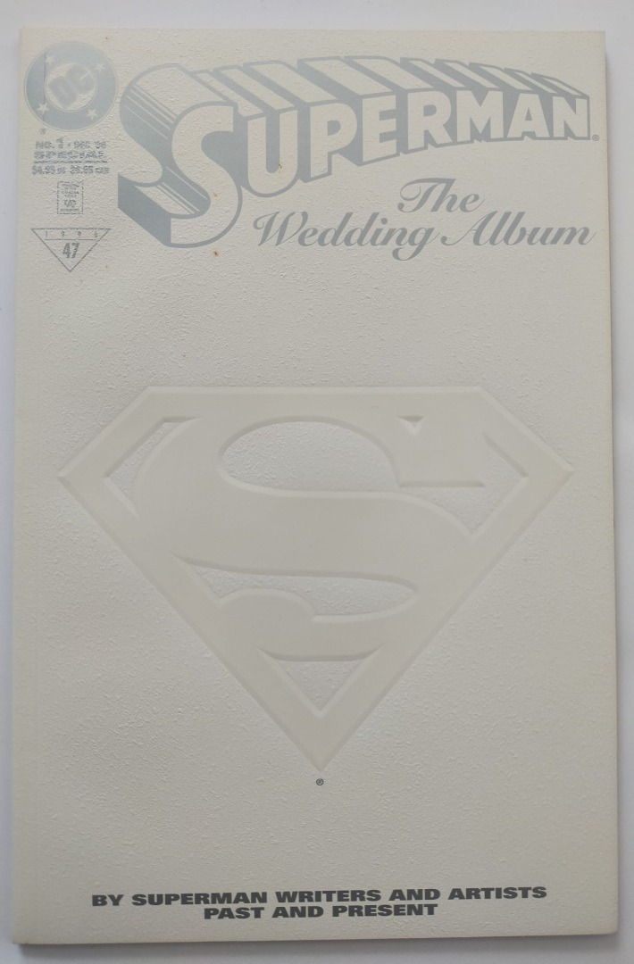 Superman, The Wedding Album 1 DEC 1996 White Cover Variant Special