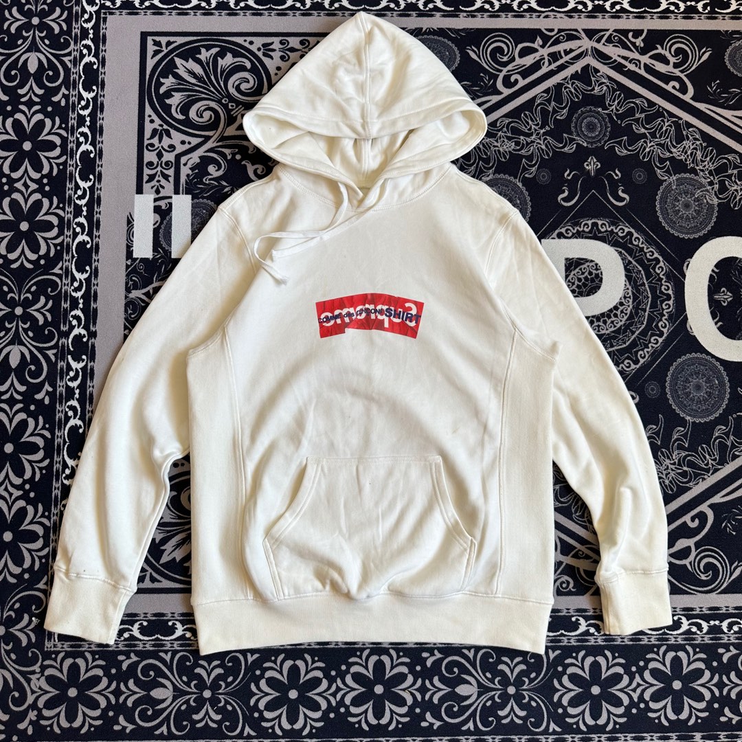 Supreme CDG HOODIE Men s Fashion Activewear on Carousell