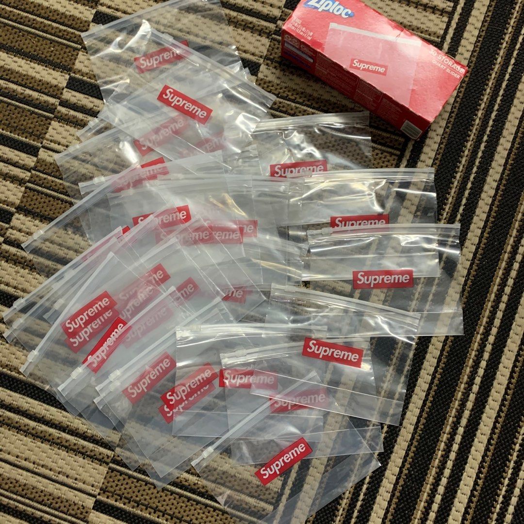 Supreme ziplock bag 2025 stockx