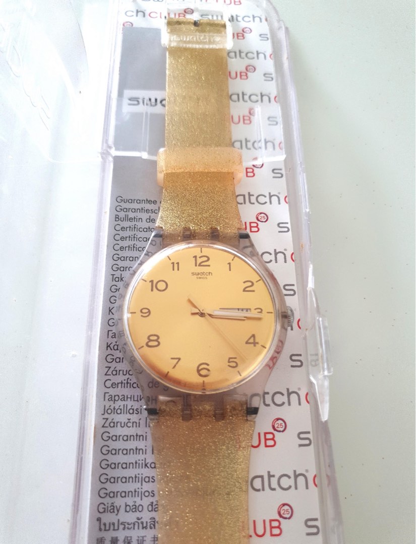 Swatch golden hotsell sparkle