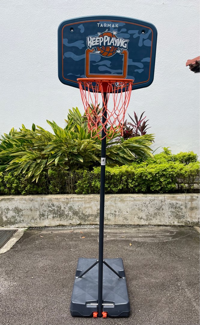 Tarmak Kid s B200 Easy Basketball Hoop 1.6 2.2m Sports Equipment
