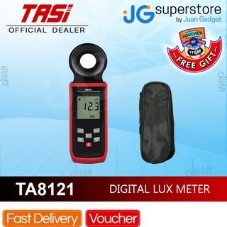 TASI 8121 Lux Meter Digital Light Meter with LCD Display and Carrying Pouch | JG Superstore