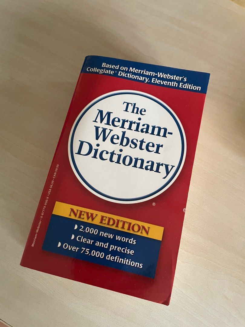 The merriam webster dictionary, Buku & Alat Tulis, Buku di Carousell