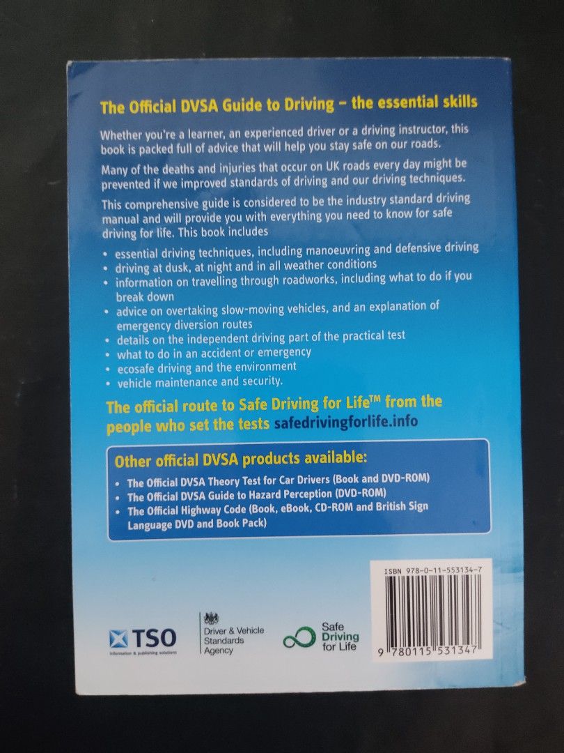The Official DVSA Guide to Driving the Essential Skills on Carousell