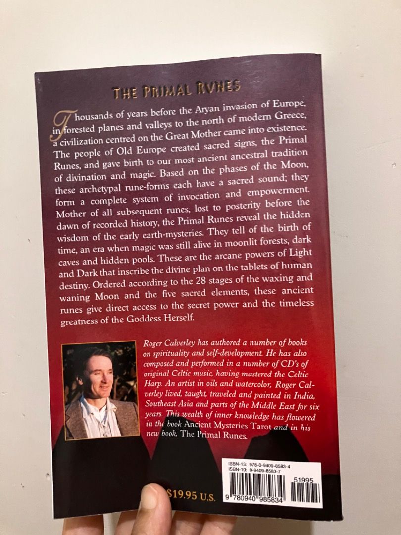 身心靈治療書《The Primal Runes- Archetypes of Invocation and Empowerment 》, 興趣 ...