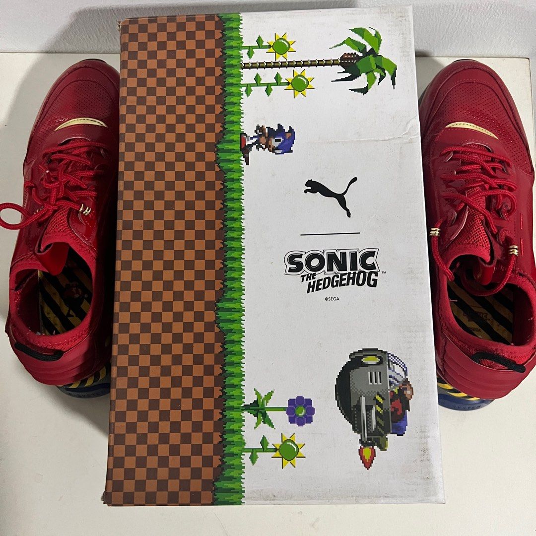 The Puma X Sega Rs 0 Sonic And Dreggman Mens Fashion Footwear Sneakers On Carousell 