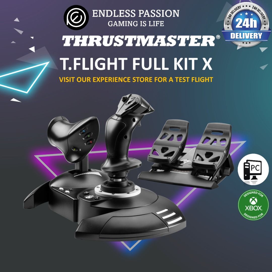 正規通販 Thrustmaster T-Flight Full Kit XBOX Serie X S, One, PC