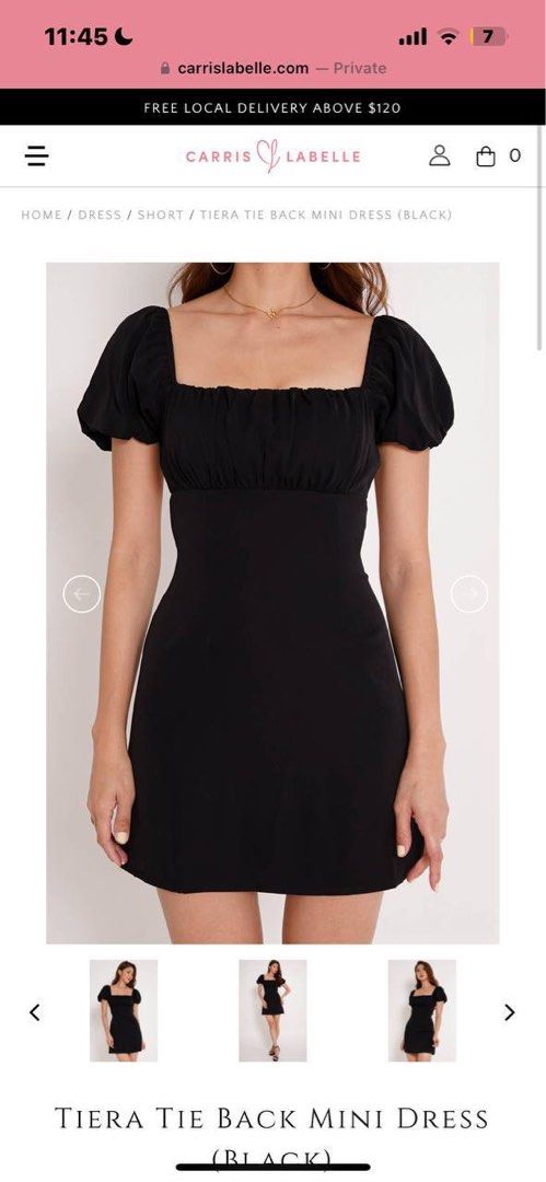 Tie back Dress main image 1