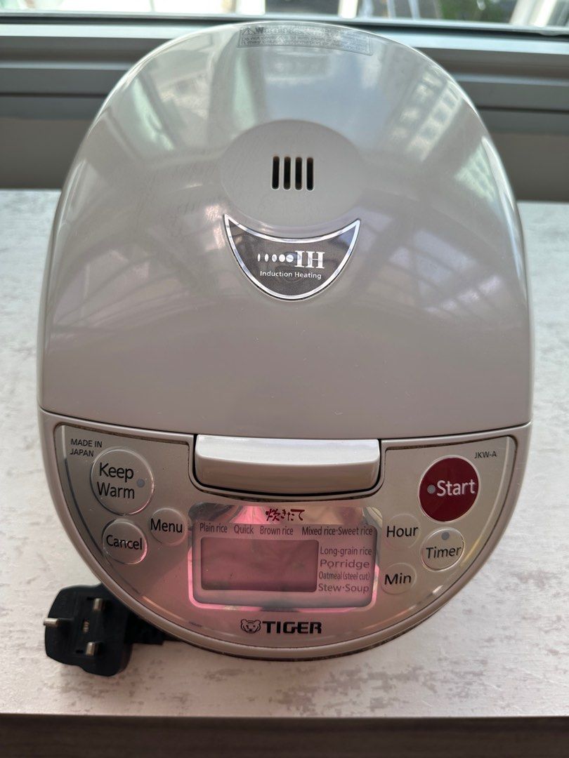 Tiger 1L 3 Layer Induction Rice Cooker (Made in Japan) JKWA10S, TV