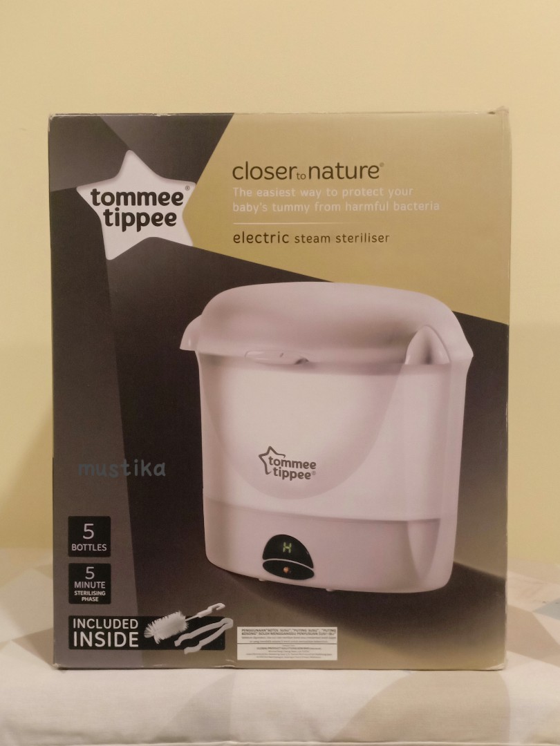 Tommee Tippee Electric Steam Steriliser, Closer to Nature Baby