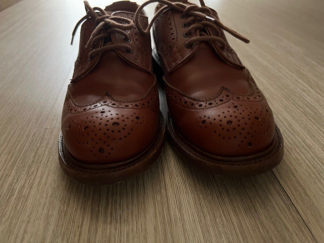 Tricker’s Anne Brogues (Category: Loafers) located in Makati City. Submitted by sunfish7 (Listing ID 1238697139, Image 3). Description: Tricker’s Anne brogues in brick. Should fit a uk 3.5/us6.5 Worn maybe 2-3x. Payment via gcash Rfs: decluttering.