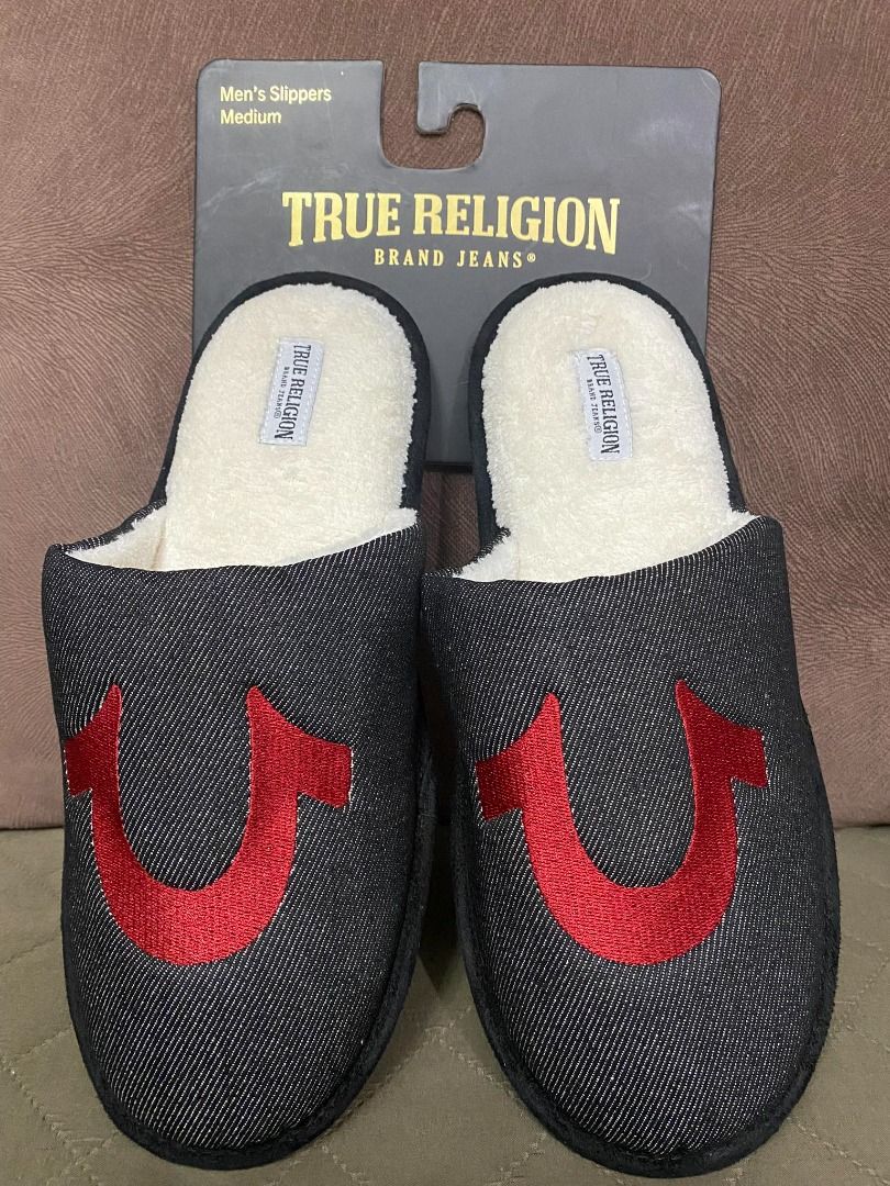 TRUE RELIGION SLIPPERS Men s Fashion Footwear Slippers Slides