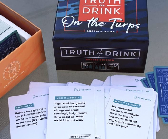 Truth Or Drink Adult Party Card Games Truth Or Drink Aussie Edition