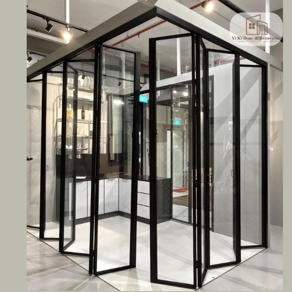 Ultra Slim Collapsible Door, Furniture & Home Living, Bathroom ...