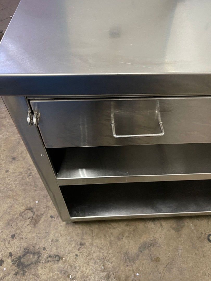 Used stainless steel / cashier Furniture & Home Living