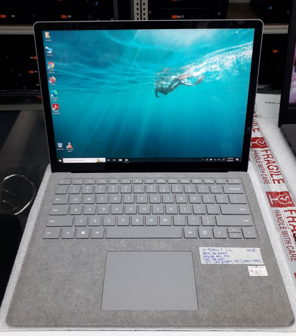 USED Surface laptop 1 Intel i5 7300U 2.6GHz 8GB RAM 256GB SSD