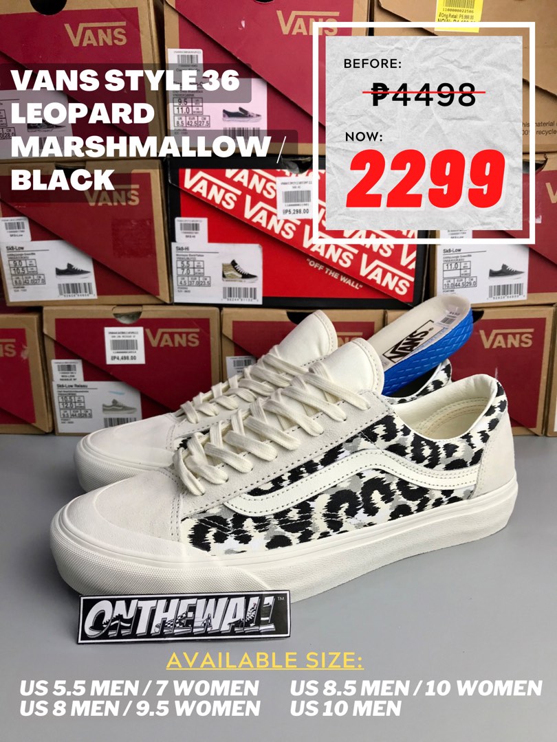 Vans leopard 36 online