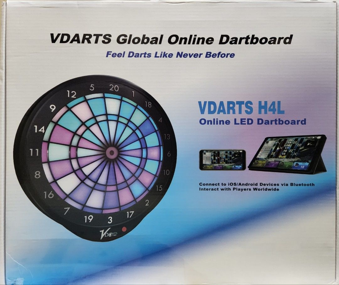 VDarts H4L Global Online Electronic Dartboard — , Inc
