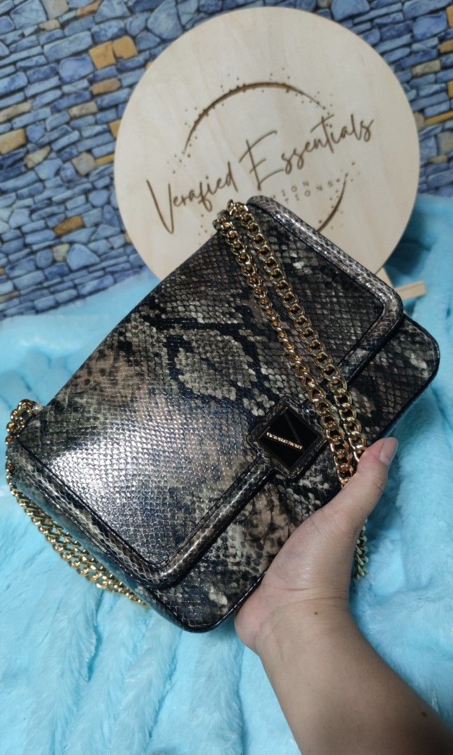 Victoria secret online snakeskin purse