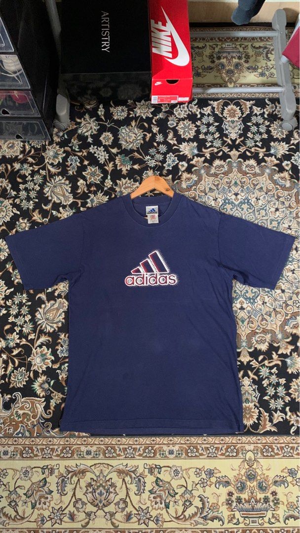 Vintage Adidas Tshirt Men s Fashion Tops Sets Tshirts Polo
