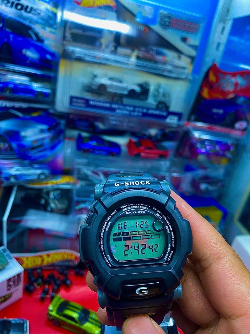 Vintage Casio Gshock DW 002 X Nissan Skyline GTR 40th Anniversary