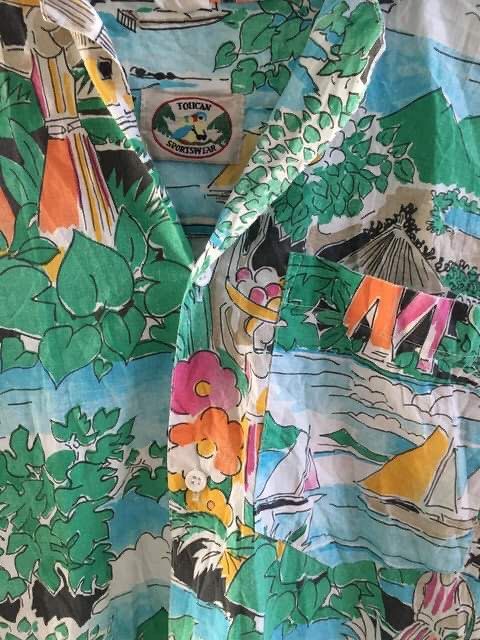 Summer polo hawaiian sale