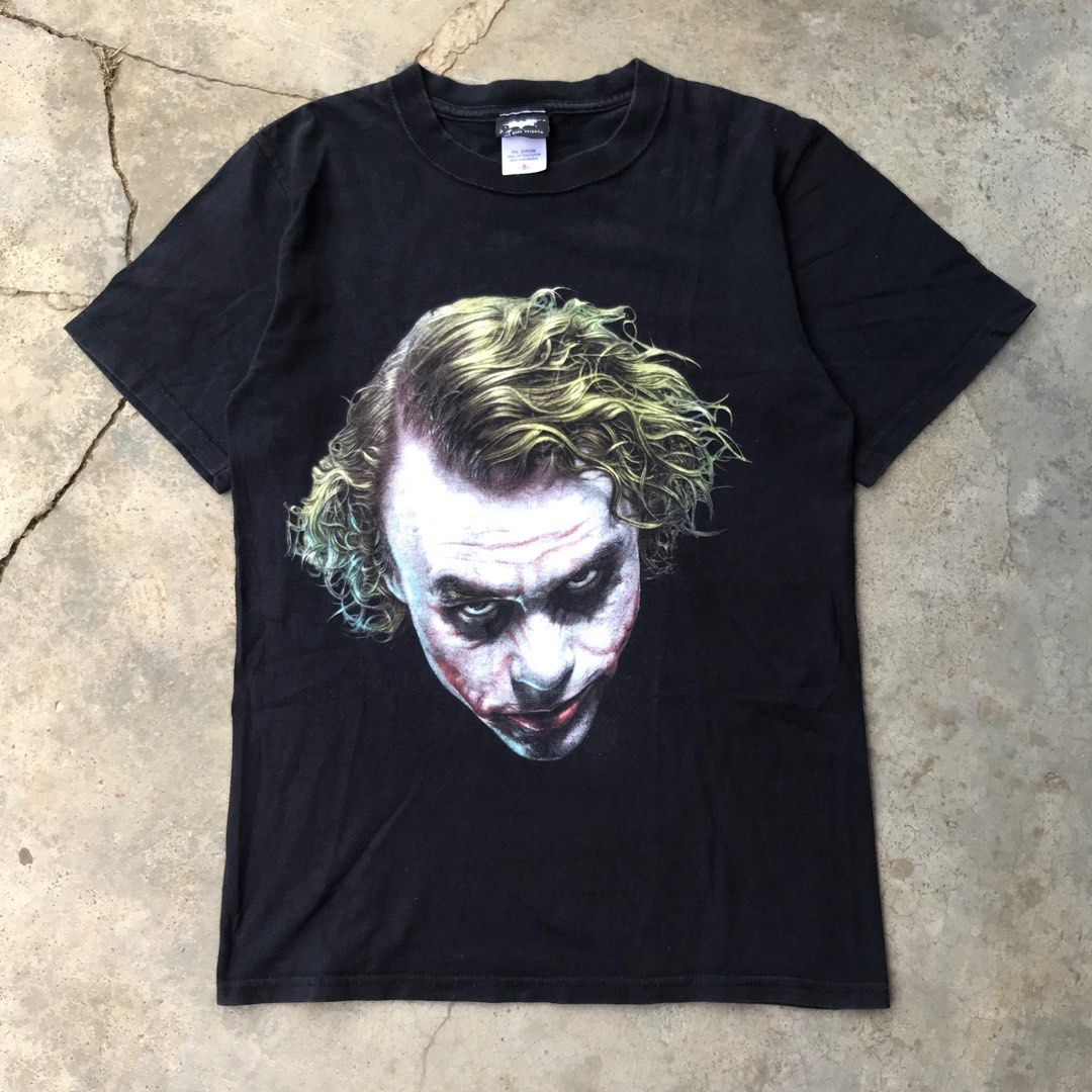 Vintage Joker The Dark Knight Mens Fashion Tops And Sets Tshirts And Polo Shirts On Carousell 