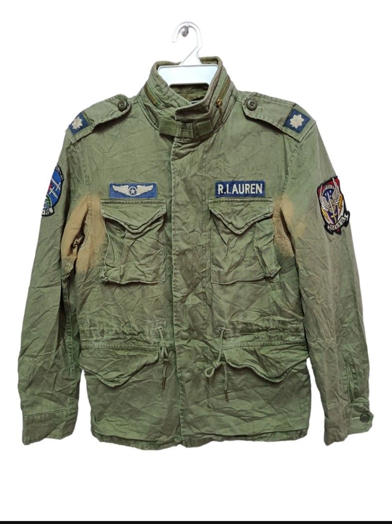 Polo ralph lauren m65 military jacket discount