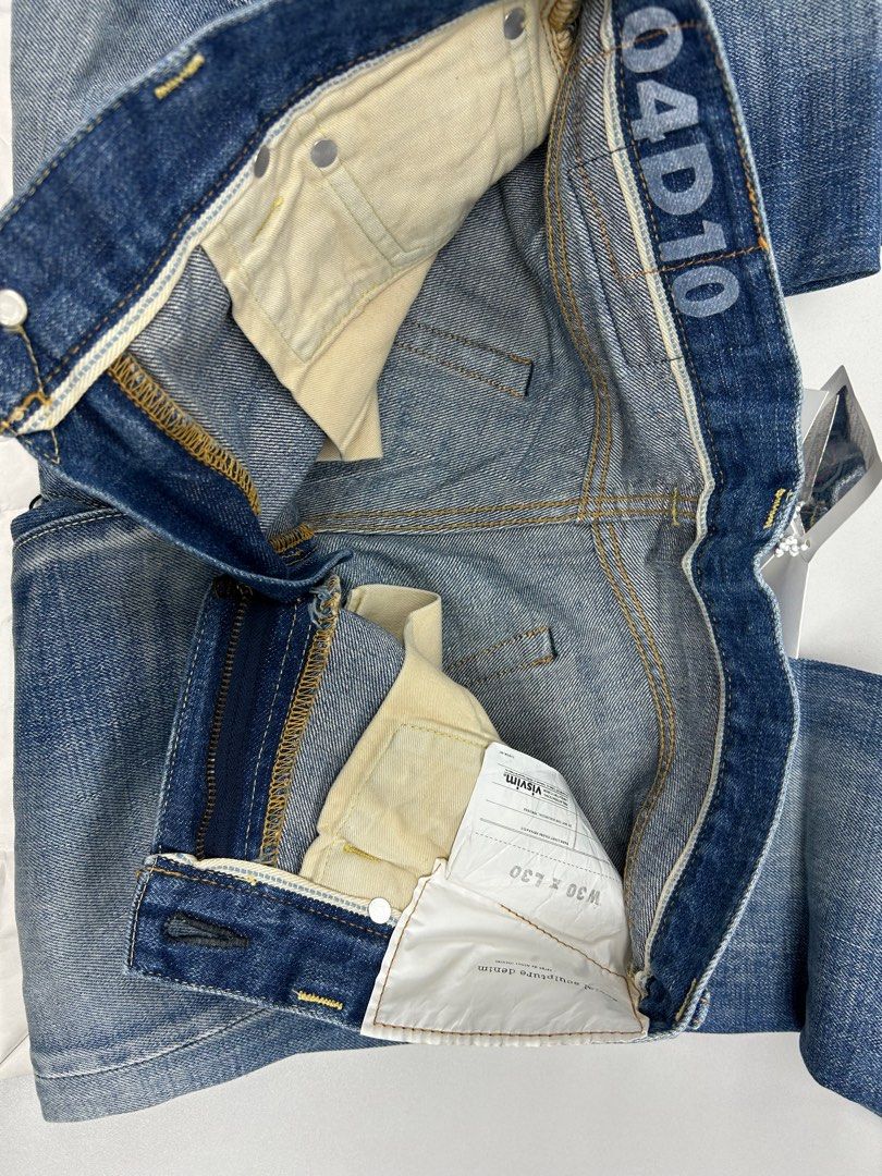 Visvim jeans 04 D10 W30L30 sculpture damaged jeans made in