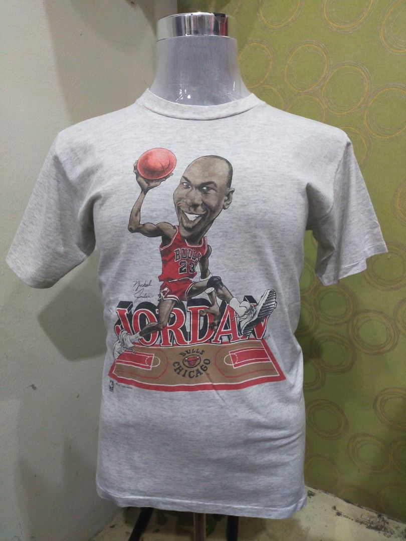 Michael jordan caricature t shirt discount