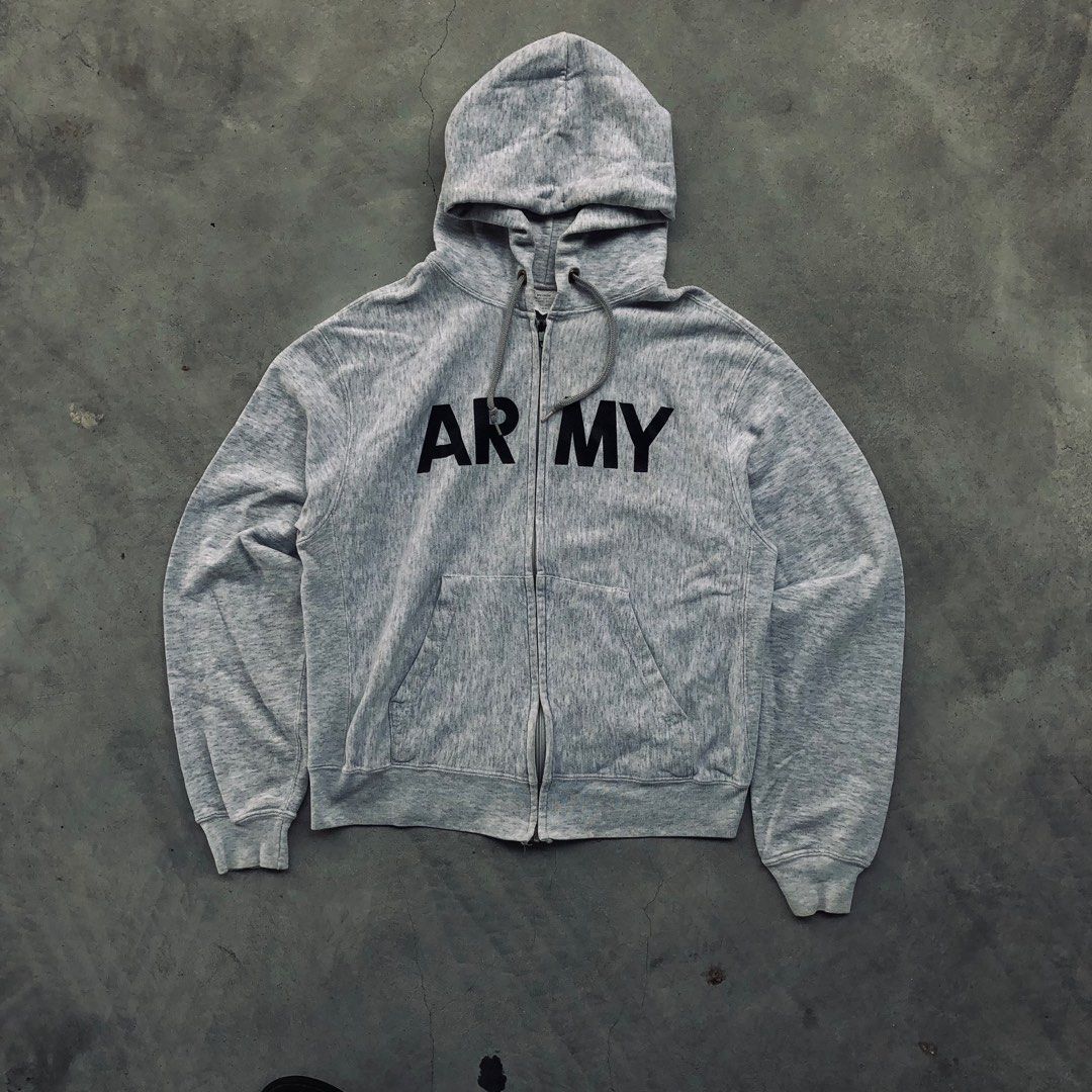 Us army zip cheap up hoodie