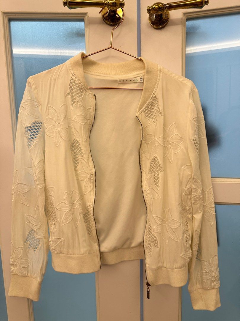 White lace jacket online