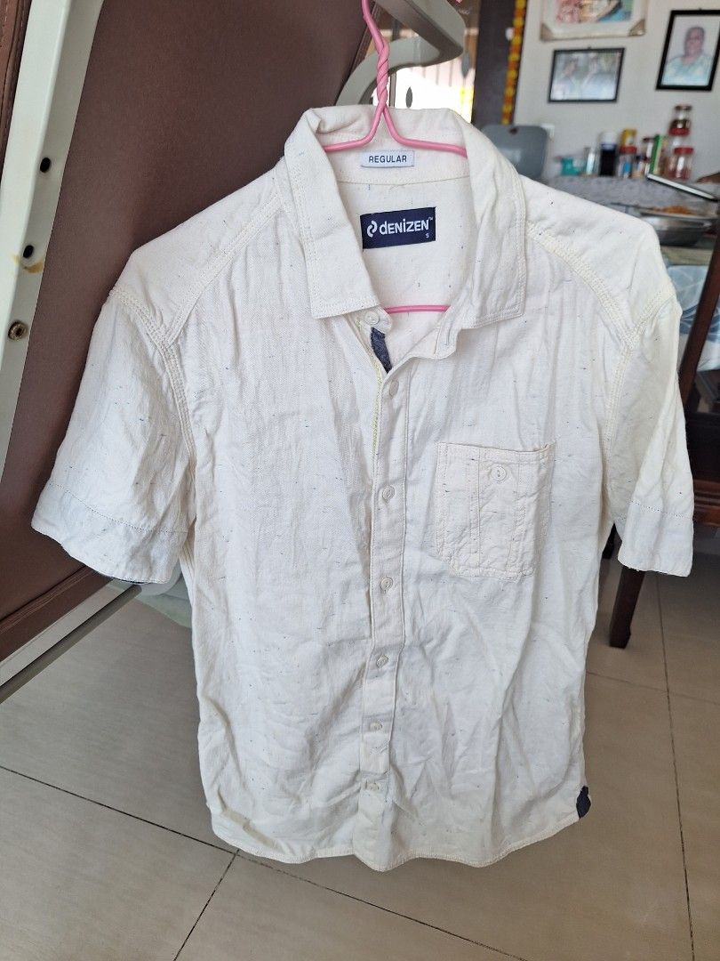 White Smart Casual Button Shirt CLEARANCE SALE Men s Fashion