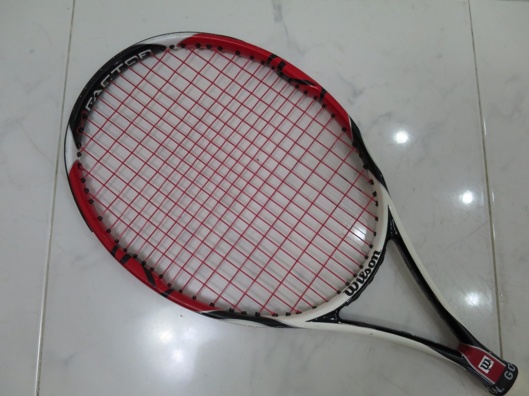 Raquette Tennis Wilson K Factor Six One Team - Manche 3/8 (L3) - Occasion