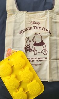 Winnie the Pooh Mini Cake Mould & Packable Shopping Tote