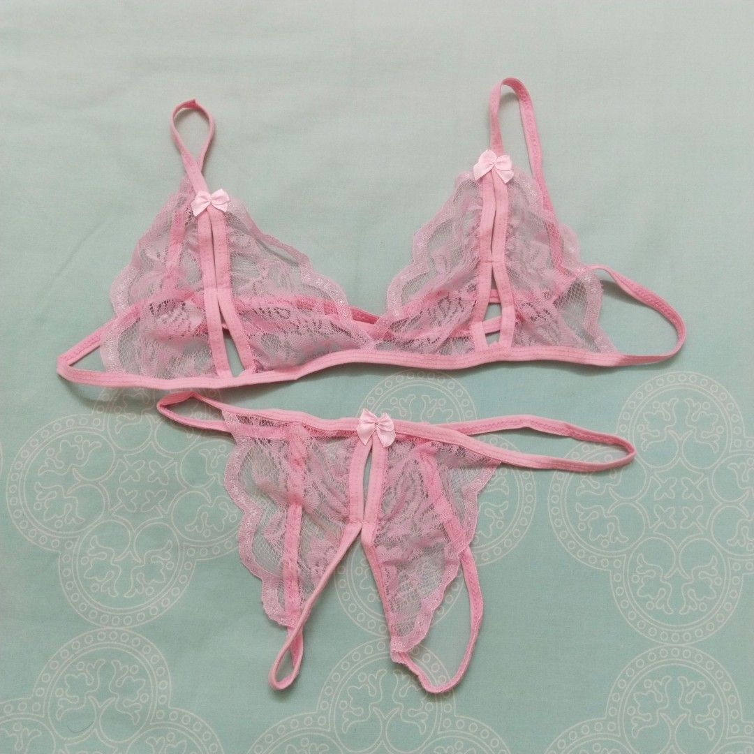 PINK Victoria's Secret, Intimates & Sleepwear, Pink Victorias Secret  Purple Butterfly Panties Bikini