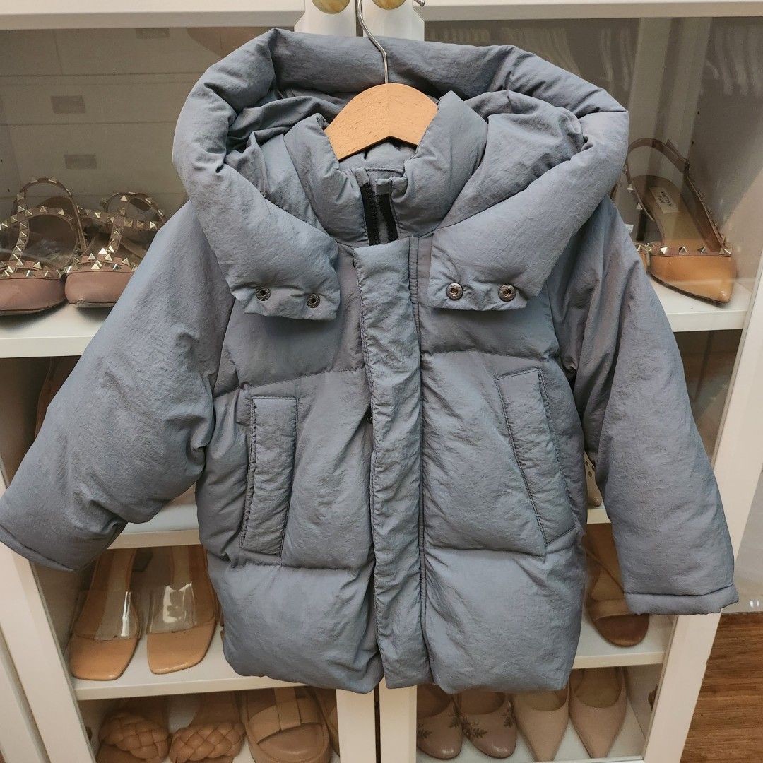 Zara feather down coat outlet