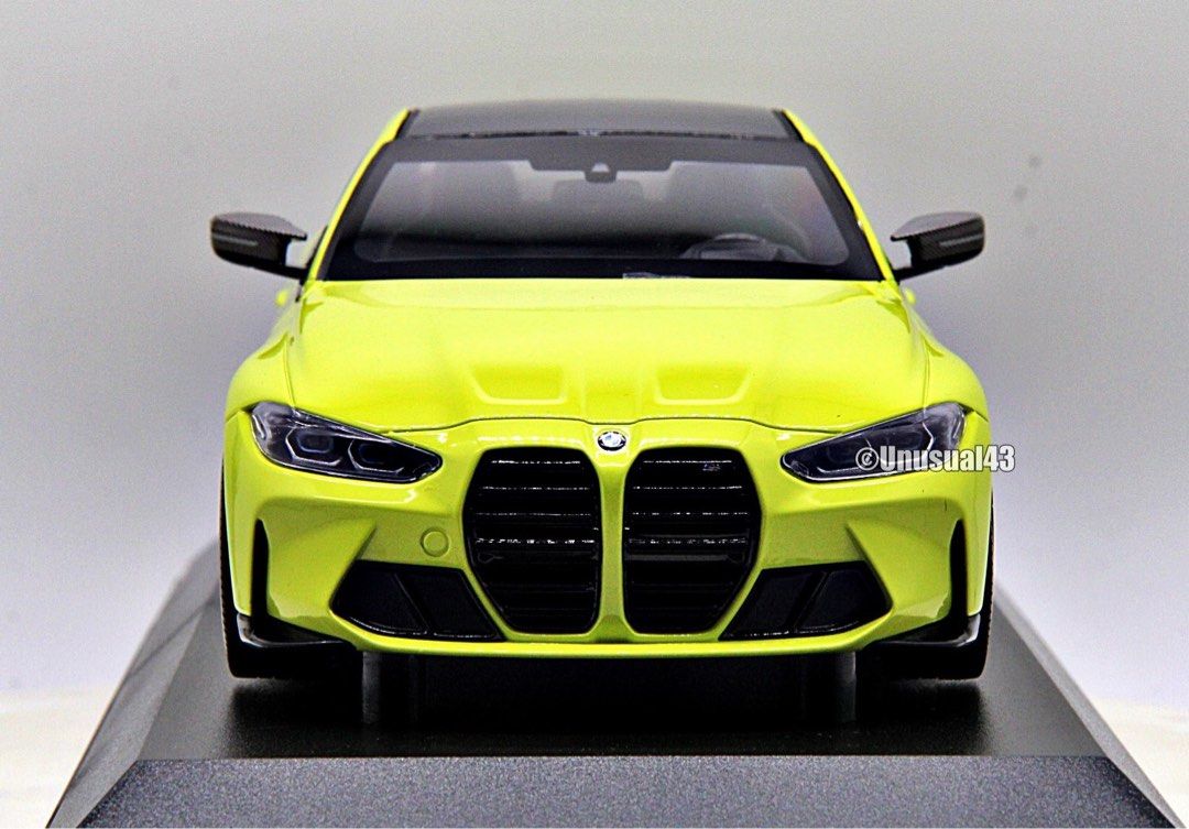 1/18 Minichamps BMW M4 (G82) Yellow M3 M5, Hobbies & Toys 1/18 Minichamps BMW M4 (G82) Yellow M3 M5, Hobbies & Toys