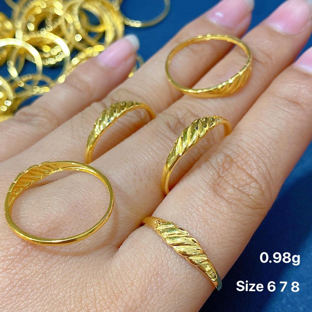 18k Saudi Gold Ring